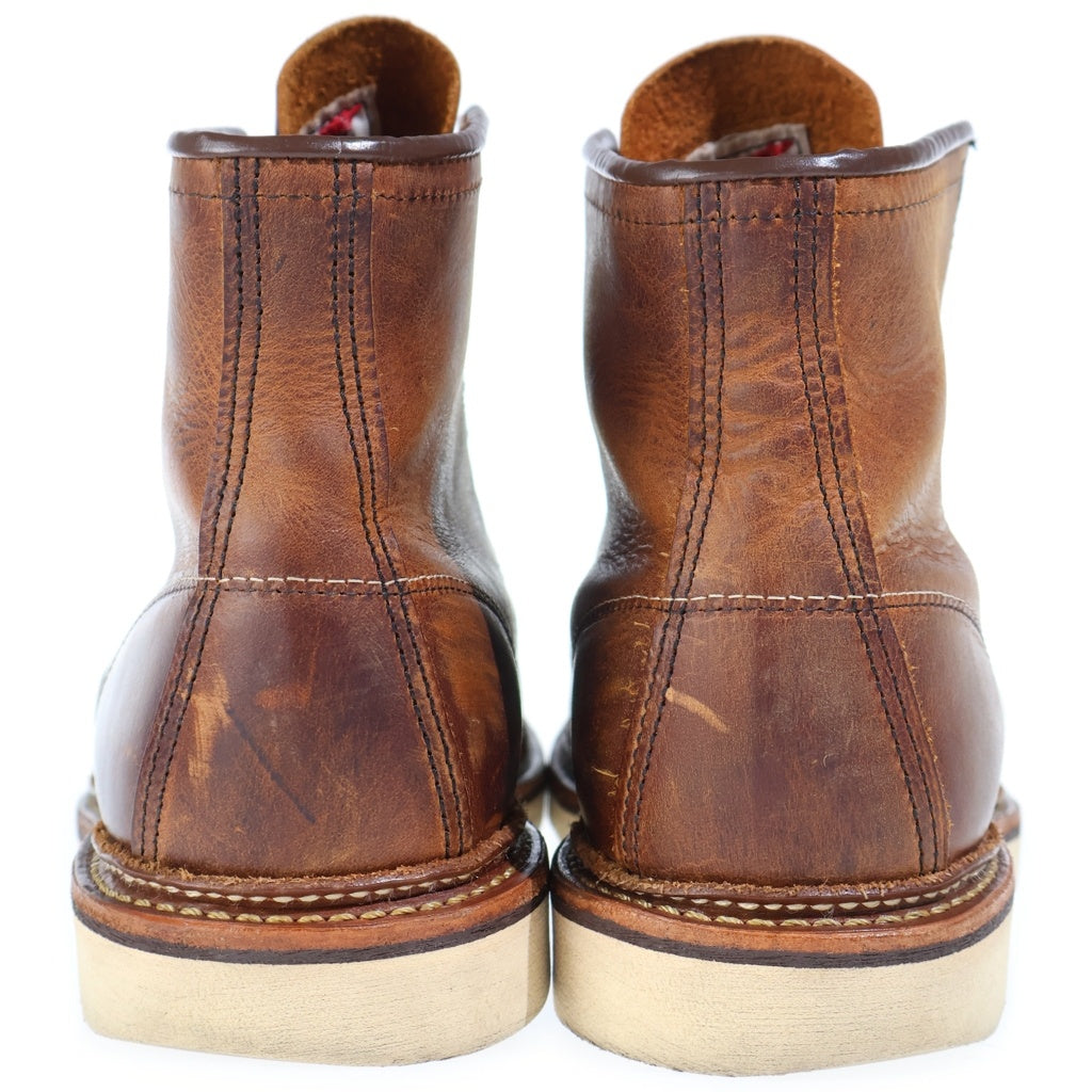 RED WING(レッド ウイング) 6-inch Classic Moc 6インチ クラシックモック ハイカットブーツ シューズ ブラウン US8.5D/26.5cm 1907