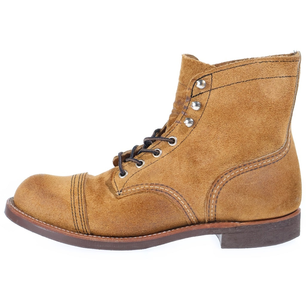 RED WING(レッド ウイング) Iron Ranger アイアンレンジャー ハイカットブーツ シューズ ブラウン US8.5D/26.5cm 8083