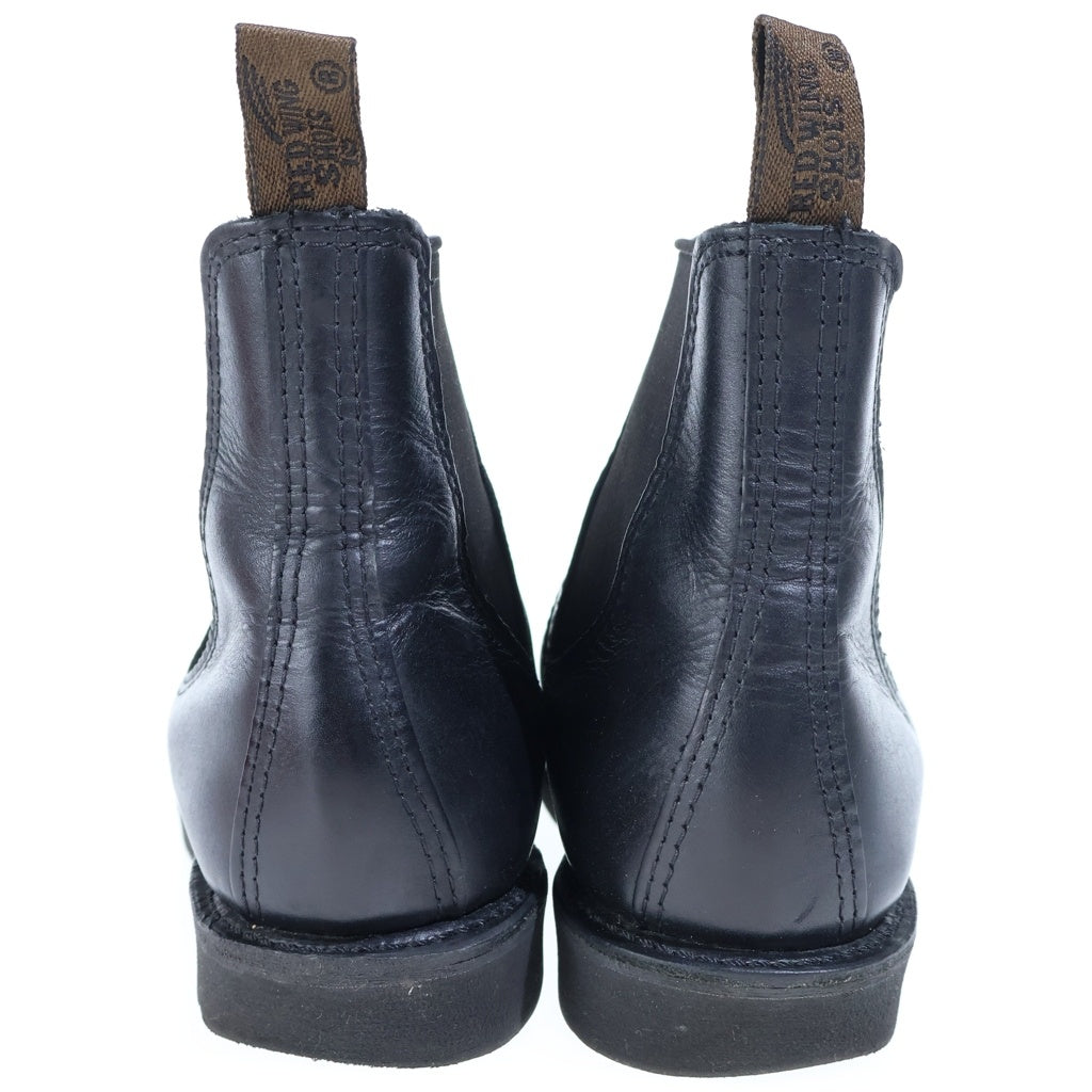 RED WING(レッド ウイング) Classic Chelsea クラシックチェルシー サイドゴア ハイカットブーツ シューズ ブラック US8.5D/26.5cm 3194