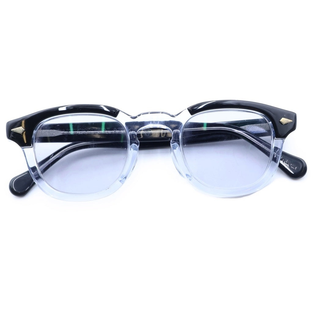 Tart Optical(タートオプティカル) TART OPTICAL ARNEL タート オプティカル アーネル ブラックフレーム クリアレンズ 度入りサングラス アイウェア ブラック/クリア JD-004-006