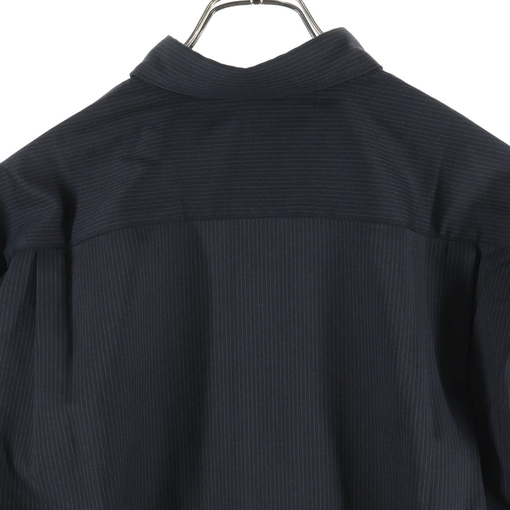 COMME des GARCONS SHIRT(コムデギャルソンシャツ) 26AW NARROW CLASSIC SHIRT ストライプ柄 ナロー クラシック ボタンダウン 長袖シャツ ブラック FR-B502