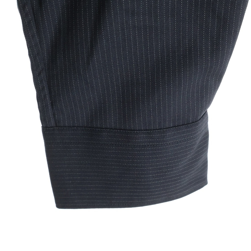 COMME des GARCONS SHIRT(コムデギャルソンシャツ) 26AW NARROW CLASSIC SHIRT ストライプ柄 ナロー クラシック ボタンダウン 長袖シャツ ブラック FR-B502