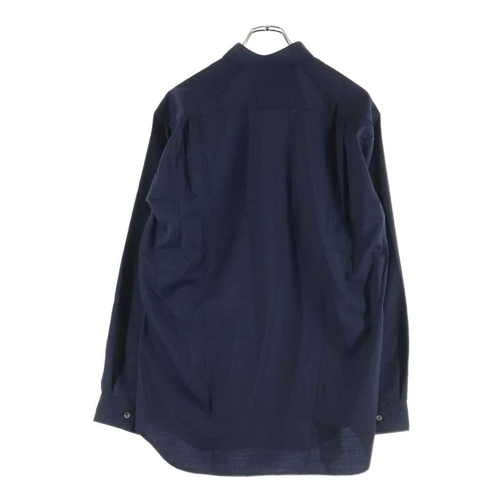 COMME des GARCONS SHIRT(コムデギャルソンシャツ) 26AW NARROW CLASSIC SHIRT ストライプ柄 ナロー クラシック ボタンダウン 長袖シャツ ネイビー FR-B502