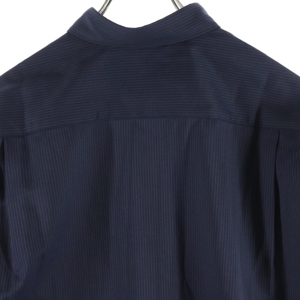 COMME des GARCONS SHIRT(コムデギャルソンシャツ) 26AW NARROW CLASSIC SHIRT ストライプ柄 ナロー クラシック ボタンダウン 長袖シャツ ネイビー FR-B502