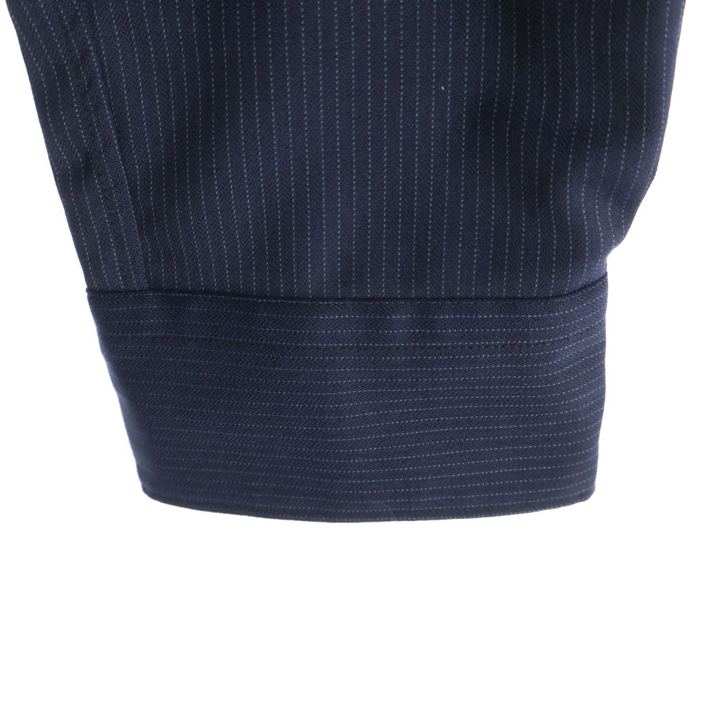 COMME des GARCONS SHIRT(コムデギャルソンシャツ) 26AW NARROW CLASSIC SHIRT ストライプ柄 ナロー クラシック ボタンダウン 長袖シャツ ネイビー FR-B502