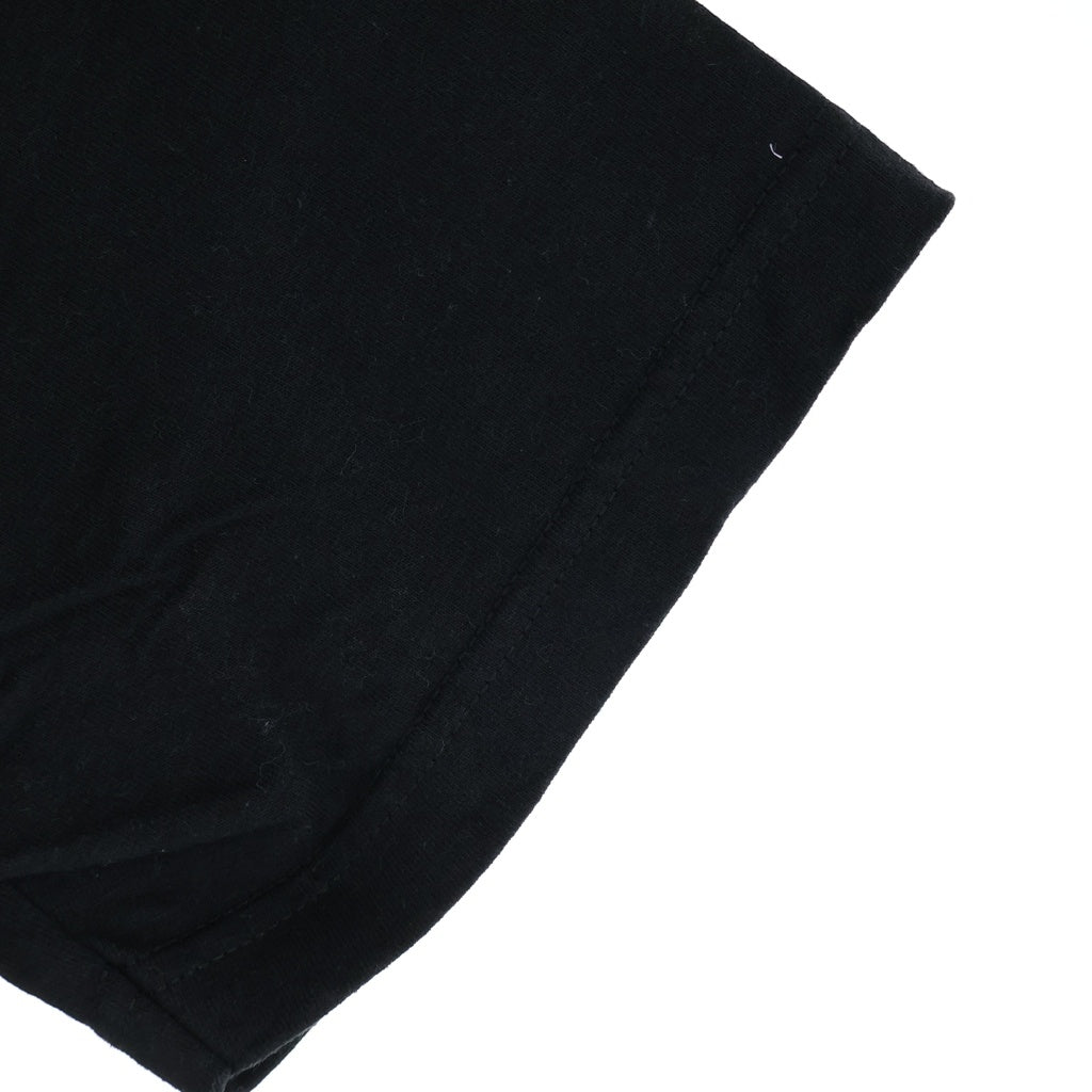 CHROME HEARTS(クロムハーツ) OLD FLORAL CROSS S/S TEE バックフローラルクロスプリント クルーネック半袖Tシャツカットソー ブラック