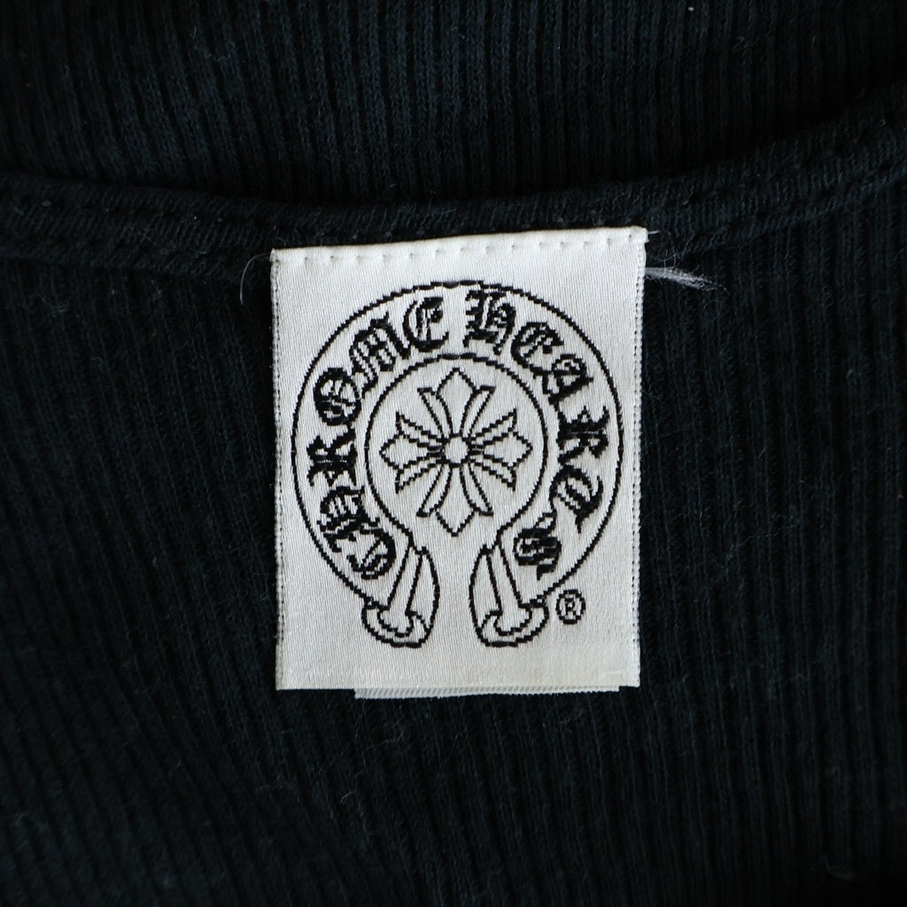CHROME HEARTS(クロムハーツ) OLD T-BAR LOGO TANK TOP オールド Tバー プリントタンクトップ ブラック