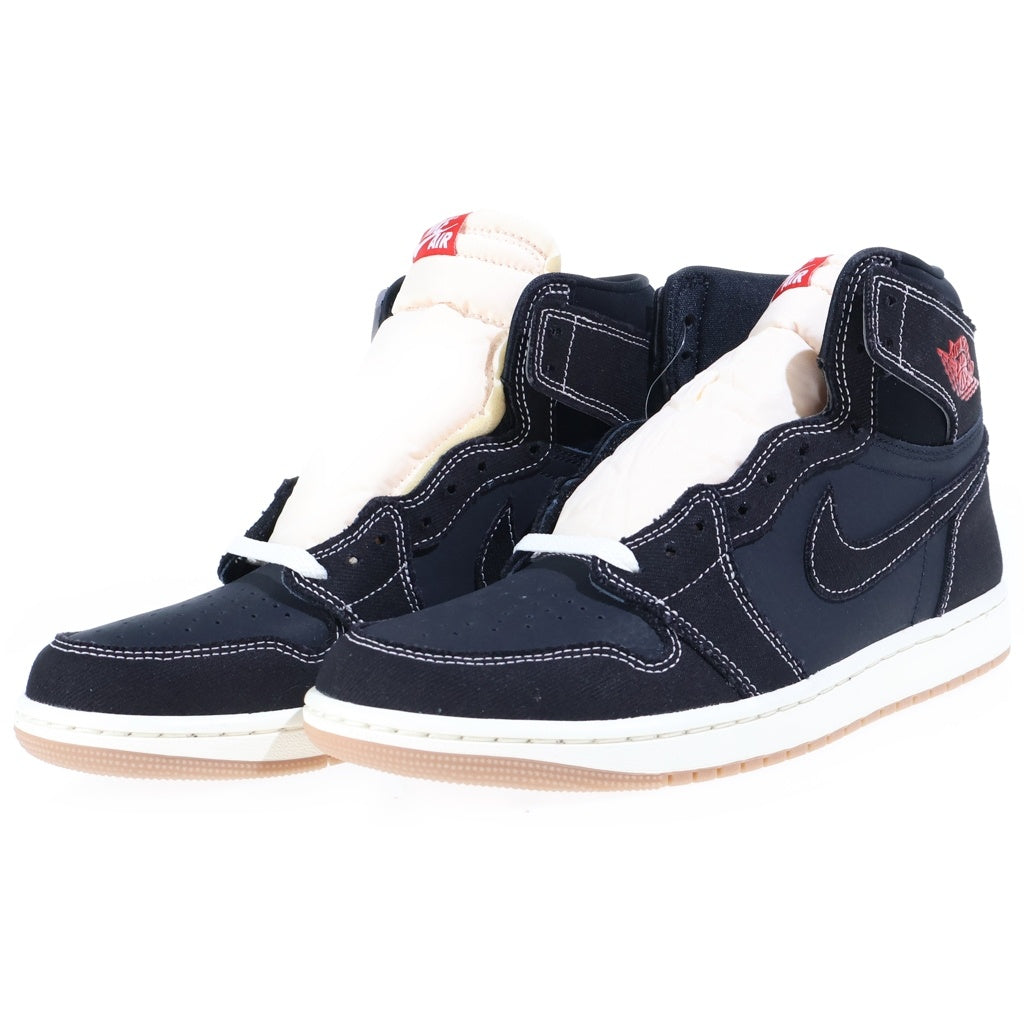 NIKE(ナイキ) AIR JORDAN 1 RETRO HIGH OG Flight Club エアジョーダン1 レトロ ハイ フライトクラブ ハイカットスニーカー シューズ ブラック US9.5/27.5cm II9811-001