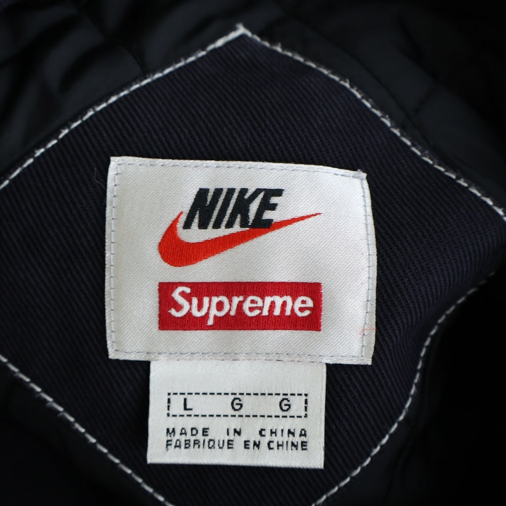 SUPREME(シュプリーム) 18AW NIKE Double Zip Work Jacket × ナイキ ダブルジップ ワークジャケット ブラック AR5566-010