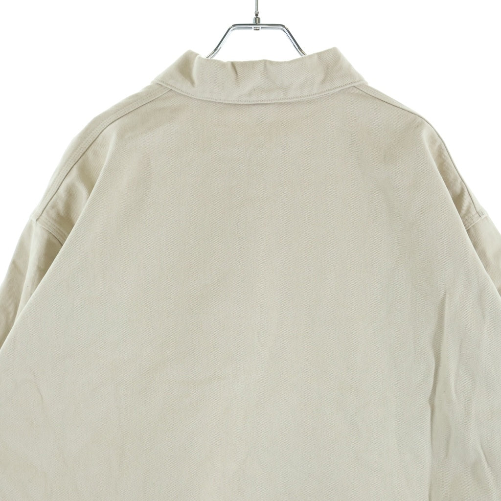 COMOLI(コモリ) 25AW Cotton Twill Zip Short Jacket コットンツイル ジップショートジャケット ベージュ C03-01032