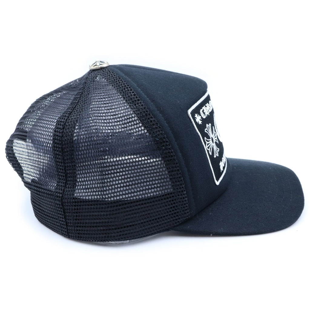 CHROME HEARTS(クロムハーツ) TRUCKER CAP CHパッチ メッシュ トラッカーキャップ 帽子 ブラック