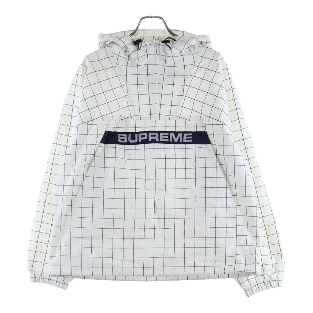SUPREME(シュプリーム) 19SS Heavy Nylon Anorak ユーティリティー アノラック ナイロンジャケット ホワイト