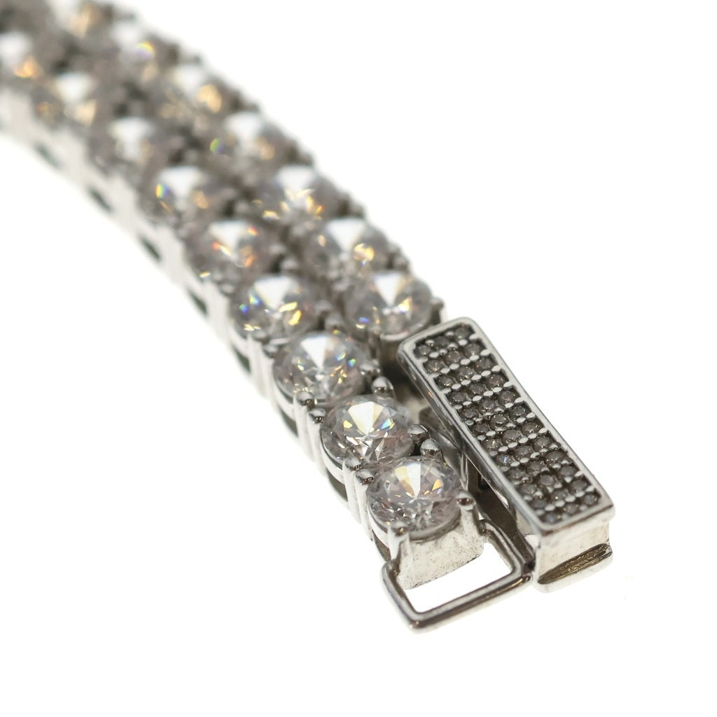 AVALANCH(アバランチ) TENNIS CHAIN NECKLESS テニスチェーン ジルコニア ネックレス シルバー AHNL-D001-4MM レディース