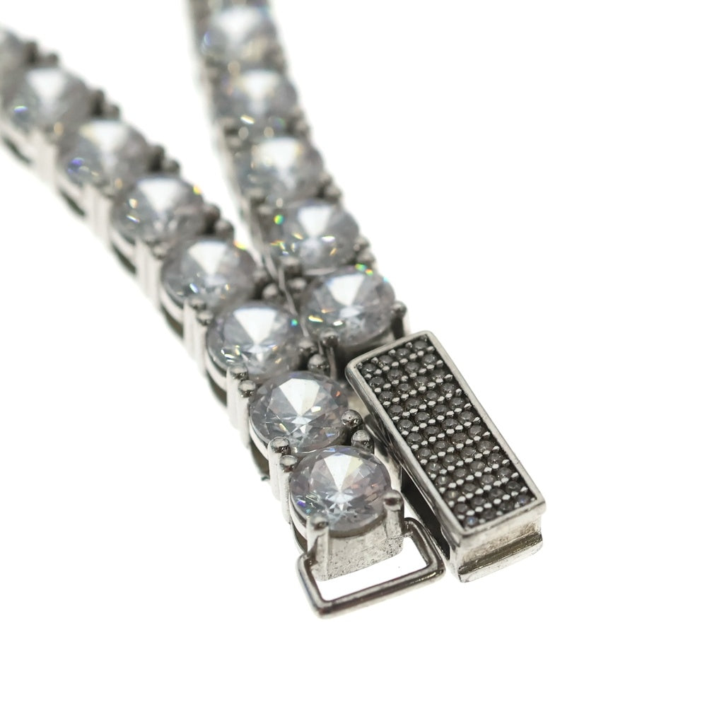 AVALANCH(アバランチ) TENNIS CHAIN NECKLESS テニスチェーン ジルコニア ネックレス シルバー AHNL-D001-5MM レディース