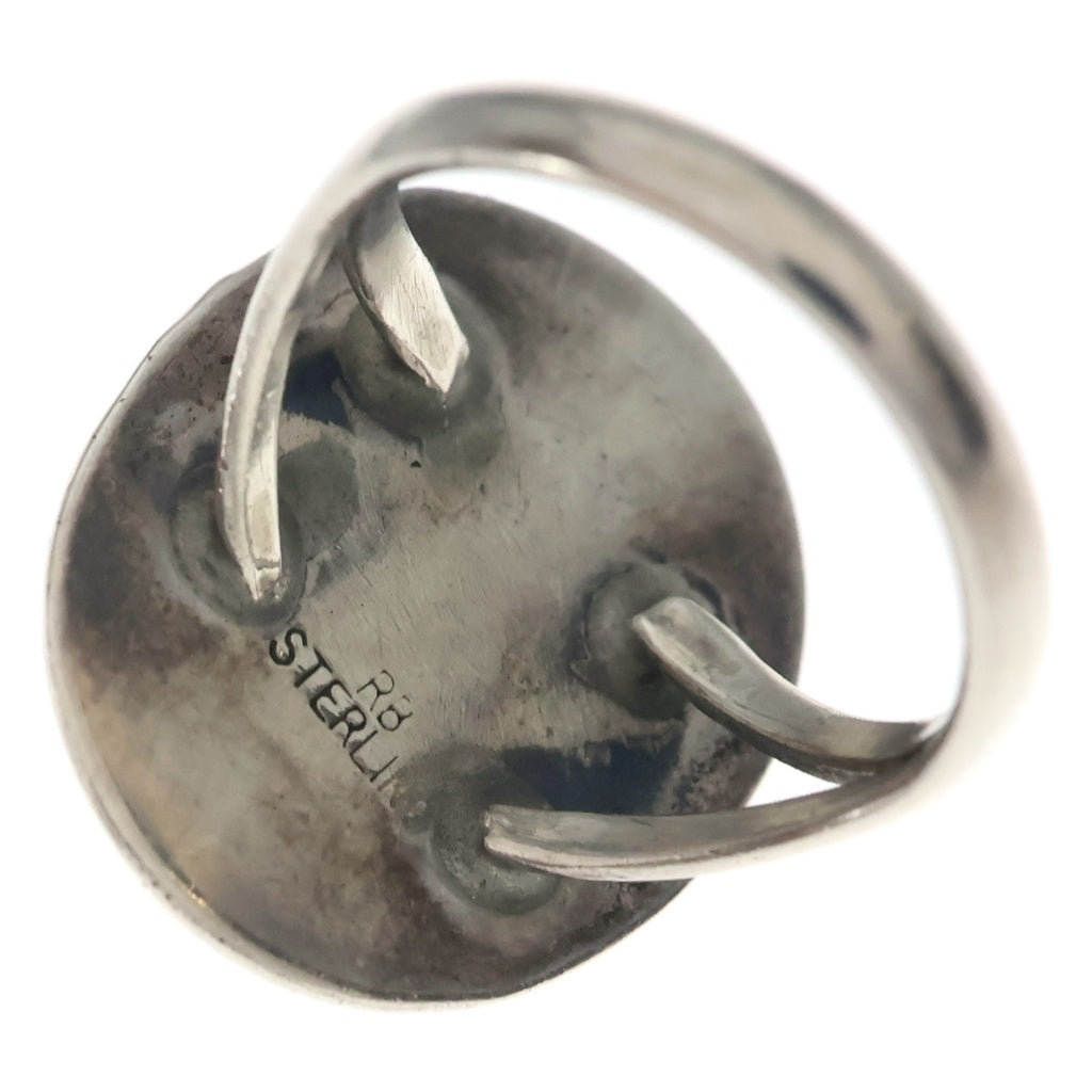 INDIAN JEWELRY(インディアンジュエリー) RUNNING BEAR ブラックストーン リング シルバー レディース