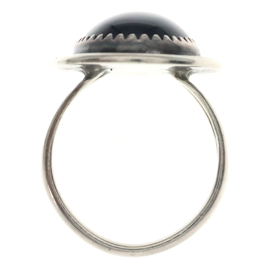 INDIAN JEWELRY(インディアンジュエリー) RUNNING BEAR ブラックストーン リング シルバー レディース