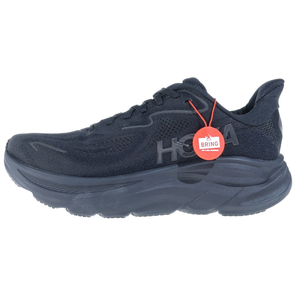 HOKA ONE ONE(ホカオネオネ) M CLIFTON 10 メッシュ ローカットスニーカー ブラック US8D/26cm 1162030