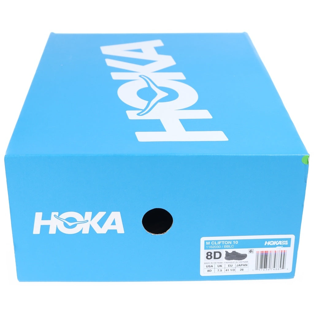 HOKA ONE ONE(ホカオネオネ) M CLIFTON 10 メッシュ ローカットスニーカー ブラック US8D/26cm 1162030
