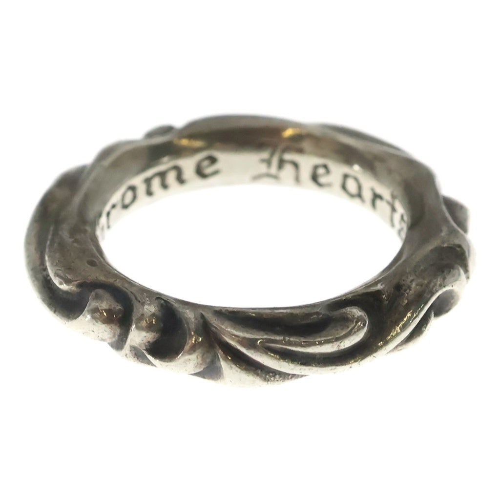 CHROME HEARTS(クロムハーツ) SCRL BAND スクロールバンド リング シルバー BCA351
