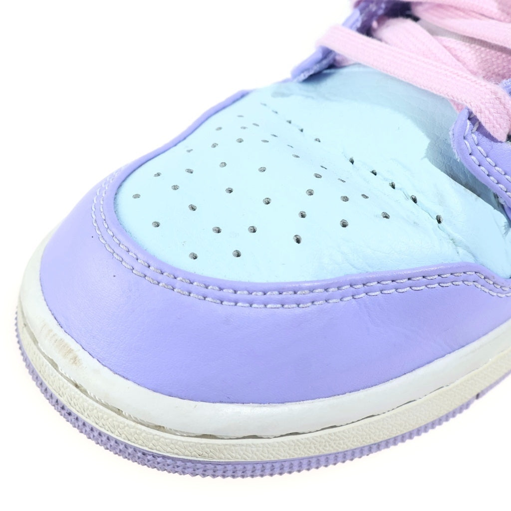 NIKE(ナイキ) AIR JORDAN 1 MID Purple Aqua エアジョーダン1 パープルアクア ミッドカットスニーカー パープル US10/28cm 554724-500