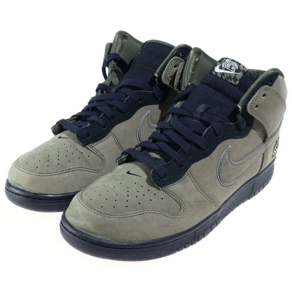 NIKE(ナイキ) ×SoulGoods DUNK HIGH 90s ソウルグッズ ダンク ハイカットスニーカー カーキ US10.5/28.5cm DR1415-200