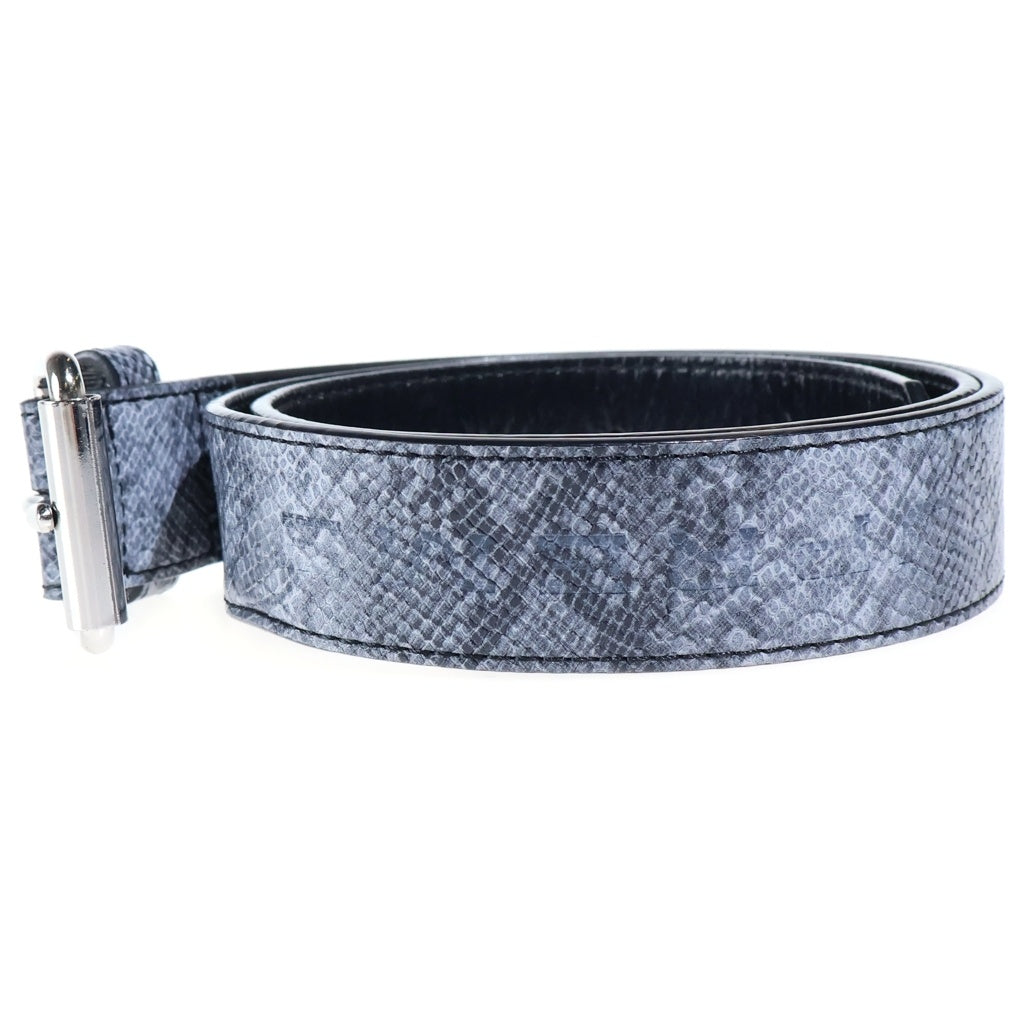SUPREME(シュプリーム) 21SS ×NIKE Snakeskin Belt ナイキ スネークスキン レザーベルト グレー