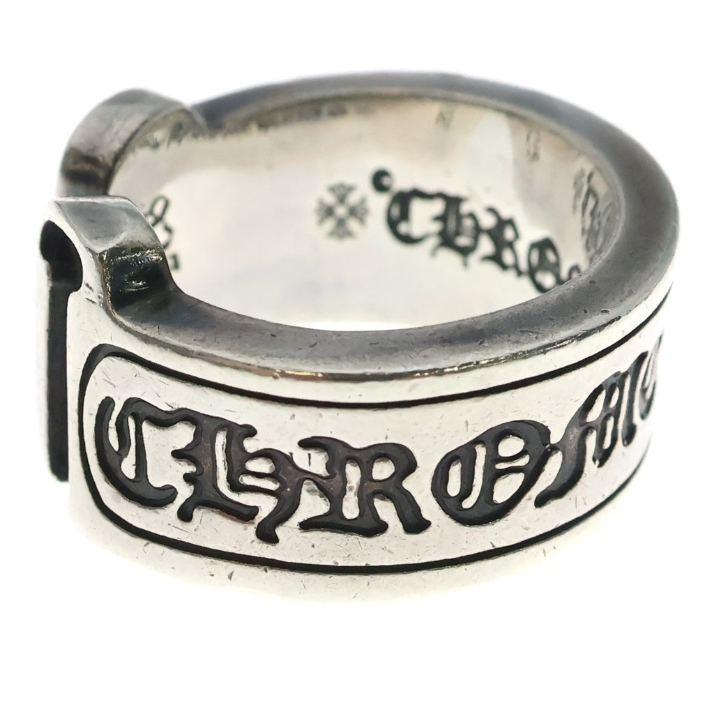 CHROME HEARTS(クロムハーツ) LG SCROLL LABEL ラージスクロールラベル リング シルバーBCA383