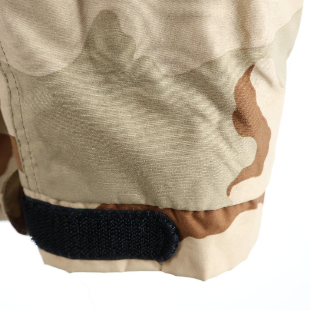 THE NORTH FACE(ザノースフェイス) 02AW カモフラ柄 ファー付き フーディー マクマードパーカー ダウンジャケット ベージュ/ブラウン ND00357