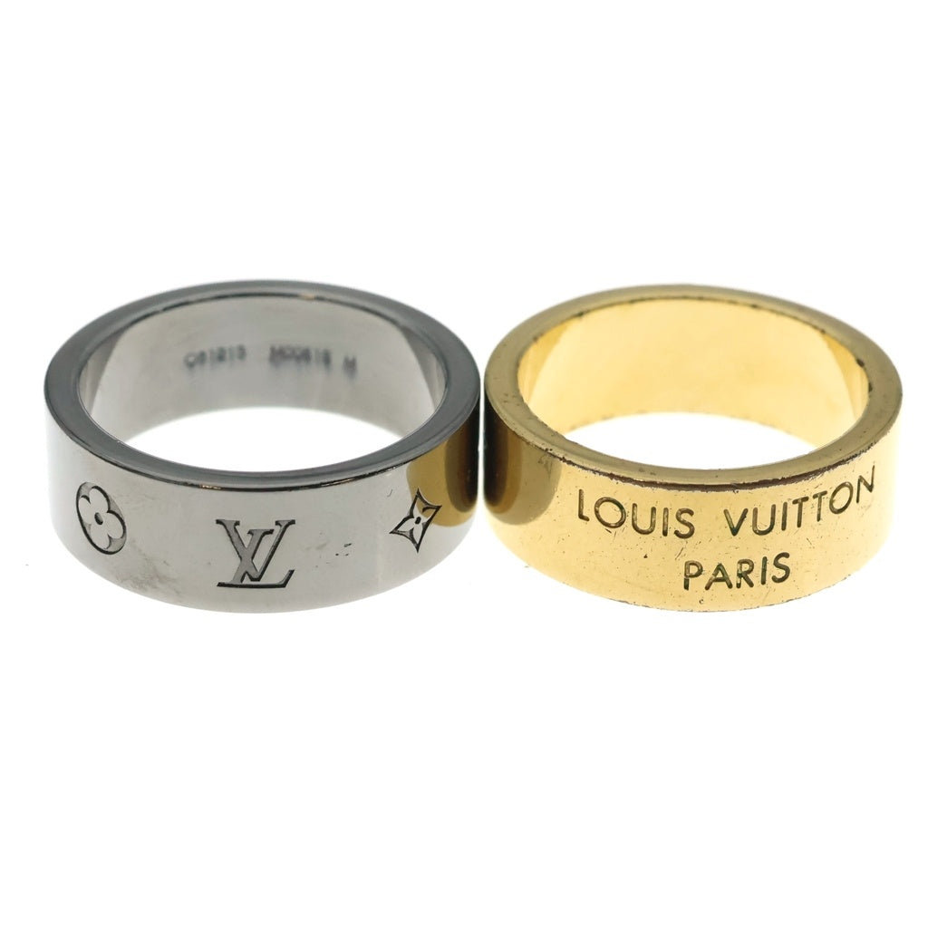 LOUIS VUITTON(ルイヴィトン) LV インスティンクト セット リング シルバー/ゴールド M00513