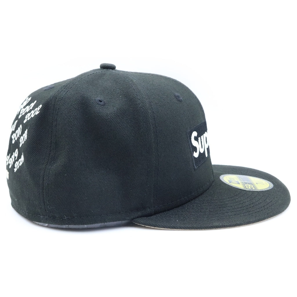 SUPREME(シュプリーム) 21SS NEW ERA CHAMPPIONS BOX LOGO × ニューエラ チャンピオンズ ボックスロゴ ベースボールキャップ ブラック