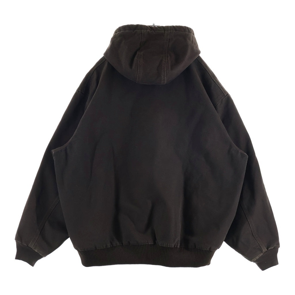 CARHARTT(カーハート) Active Jacket ジップアップ アクティブジャケット ダークブラウン J130 DKB