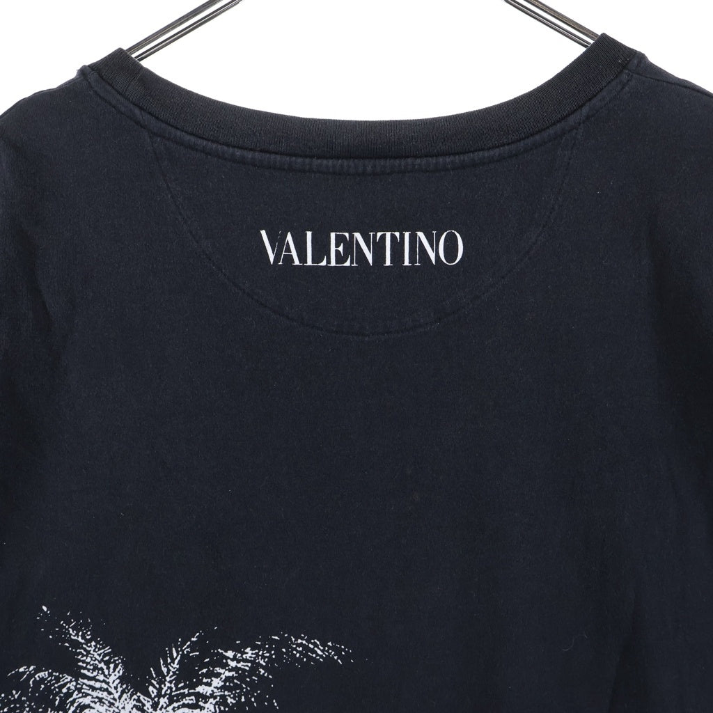 VALENTINO(ヴァレンティノ) Dreamastic XVDKC10C6LE グラフィックプリント クールネック 半袖Tシャツ カットソー ブラック