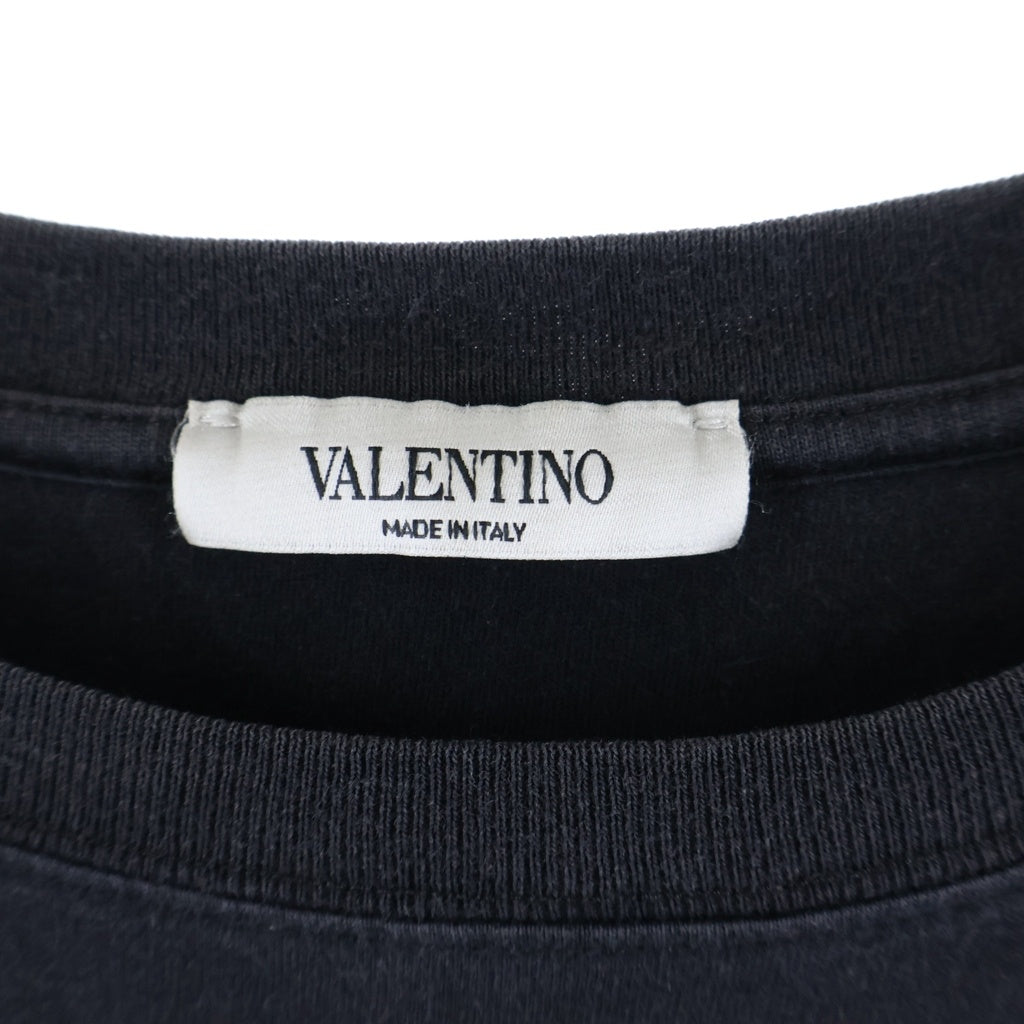 VALENTINO(ヴァレンティノ) Dreamastic XVDKC10C6LE グラフィックプリント クールネック 半袖Tシャツ カットソー ブラック