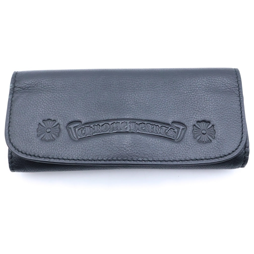 CHROME HEARTS(クロムハーツ) SKIDDER CHプラススキニーテンプル サングラス アイウェア メガネ シルバー/ブラック
