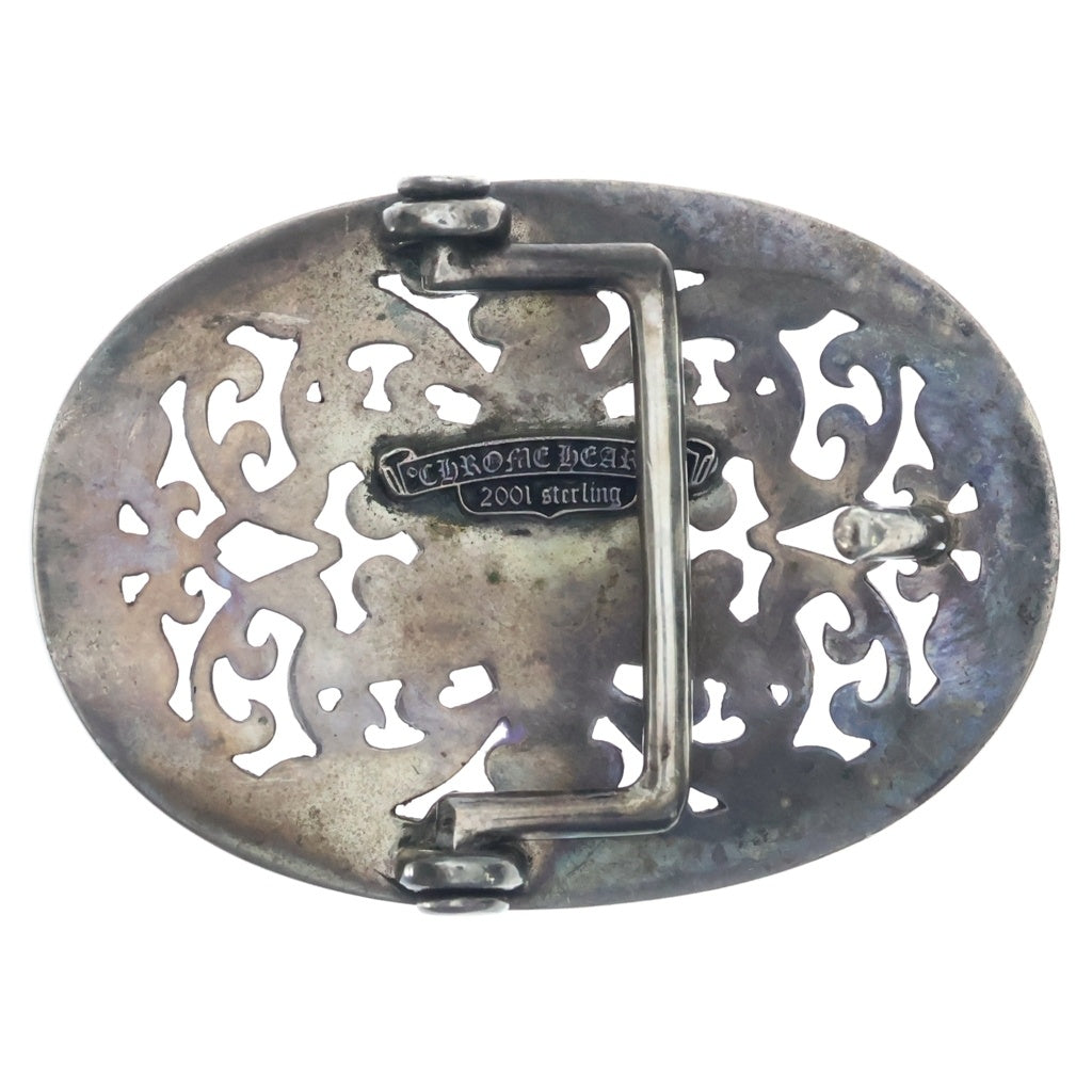 CHROME HEARTS(クロムハーツ) OVAL STAR STRAP1.5クラシックオーバルスターバックル シルバー BCA360
