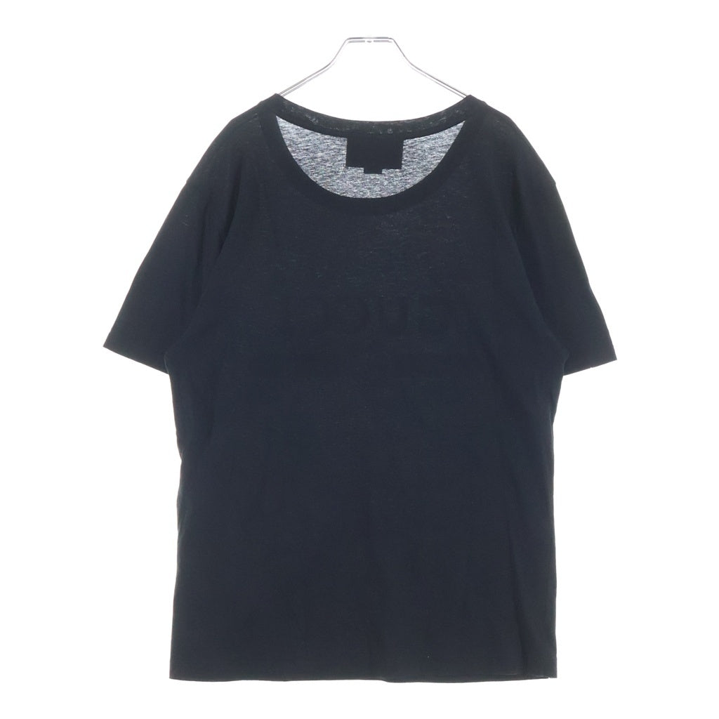 GUCCI(グッチ) Washed T-Shirt ウォッシュド加工 オーバーサイズ 半袖Tシャツ カットソー ブラック 440103 X3F05