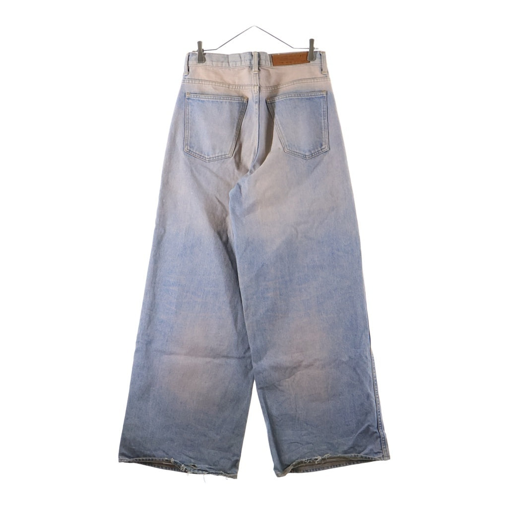MASU(エムエーエスユー) 24SS MASUBOYS BAGGY JEANS エムエーエスユーボーイズ バギー デニムパンツ ブルー/ピンク MBSS-PT0424