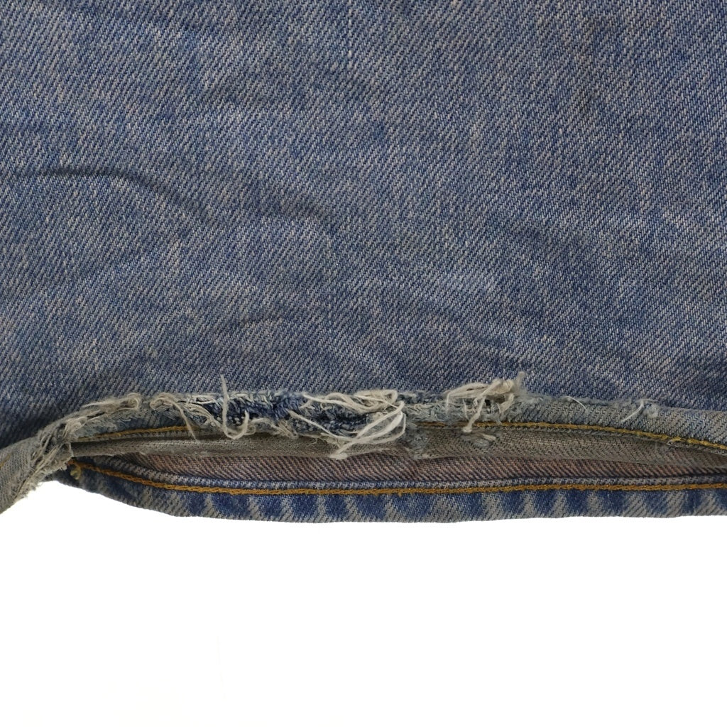 MASU(エムエーエスユー) 24SS MASUBOYS BAGGY JEANS エムエーエスユーボーイズ バギー デニムパンツ ブルー/ピンク MBSS-PT0424