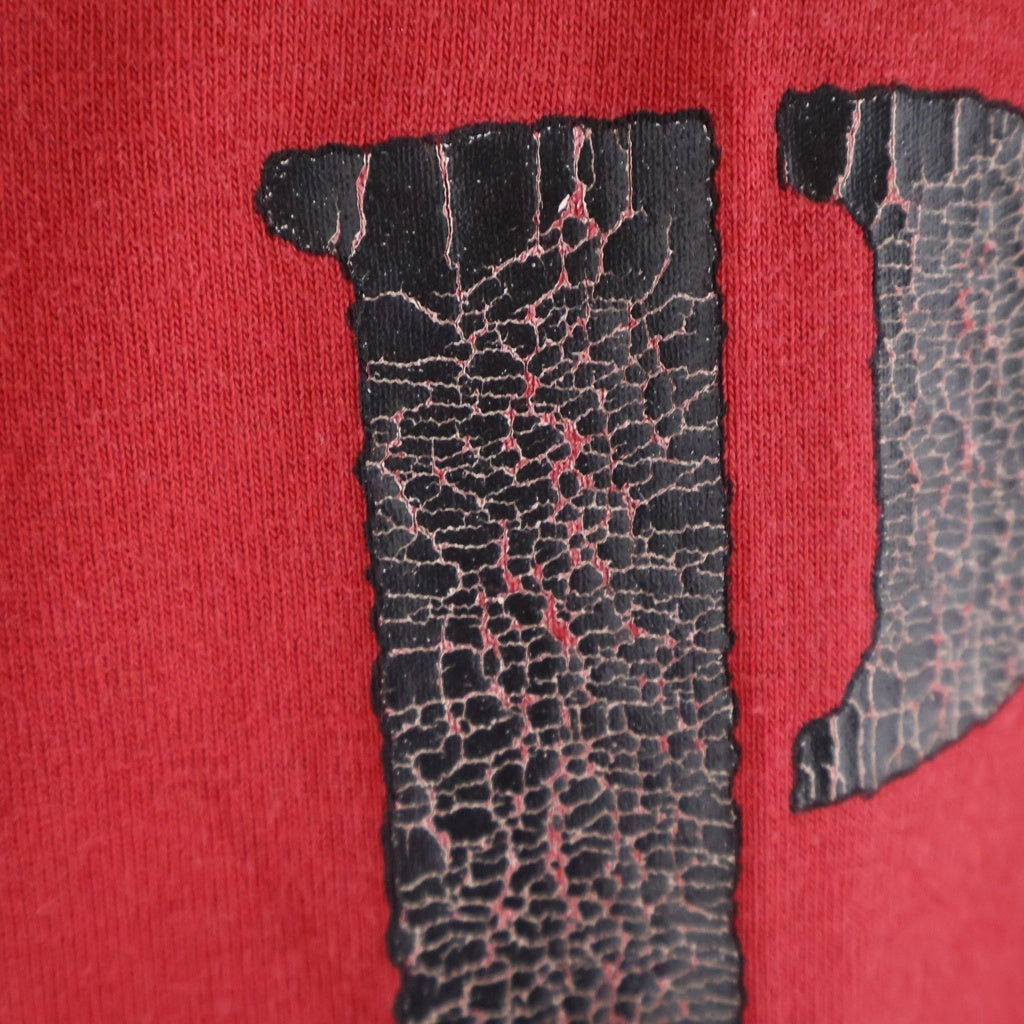 NUMBER (N)INE(ナンバーナイン) 03SS-AW カート期 PAIN フロントプリント クルーネック半袖Tシャツ カットソー レッド