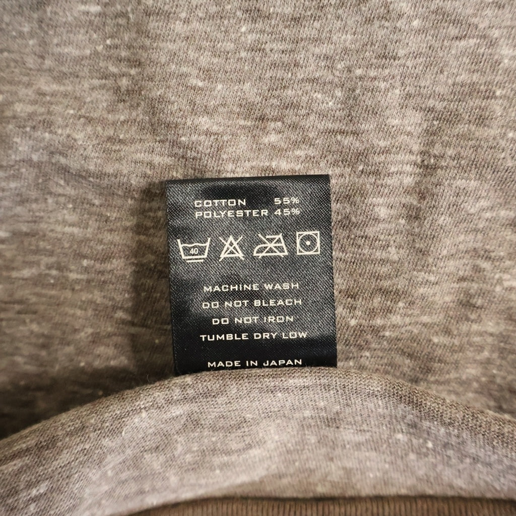 NUMBER (N)INE(ナンバーナイン) 03SS-AW カート期 ミラープリント クルーネック半袖Tシャツ カットソー ブラウン