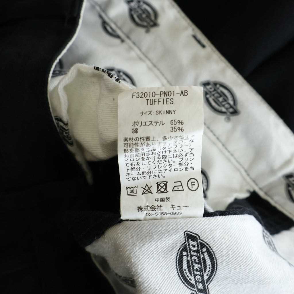 Dickies(ディッキーズ) ×FAT TUFFIES ファット タフィーズ テーパードチノパンツ ブラック F32010-PN01-AB