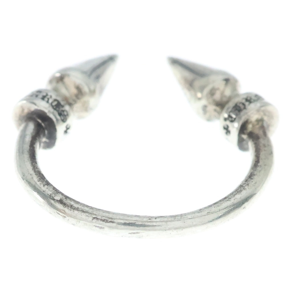 CHROME HEARTS(クロムハーツ) DBL SPIKE RING ダブル スパイク リング シルバー
