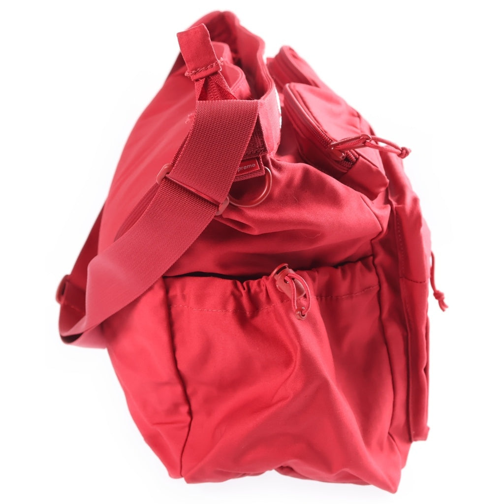 SUPREME(シュプリーム) 23SS Field Messenger Bag マルチポケット フィールド メッセンジャーバッグ レッド レディース
