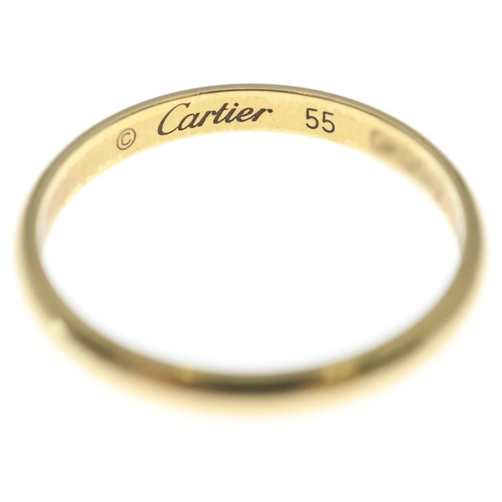 Cartier(カルティエ) 1895 Wedding Ring 2.5MM ウエディングリング イエローゴールド GKQ42