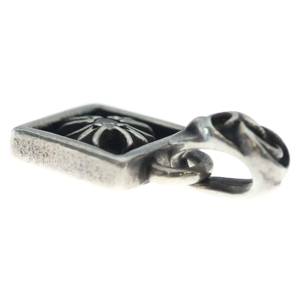 CHROME HEARTS(クロムハーツ) FRAMED CH PLUS 1DIA フレームドCHプラス 1ダイヤ チャーム ペンダントトップ シルバー レディース