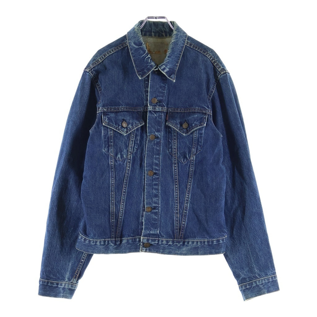 Levi's(リーバイス) 70S VINTAGE 4th DENIM TRUCKR JACKET ボタン裏525 ビッグE 両面タブ デニムトラッカージャケット インディゴ 70505