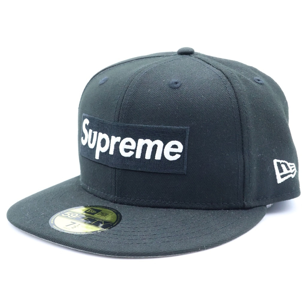 SUPREME(シュプリーム) 25AW MLB Teams Box Logo New Era Chicago White Sox ボックスロゴ ニューエラ ベースボールキャップ 帽子 ブラック