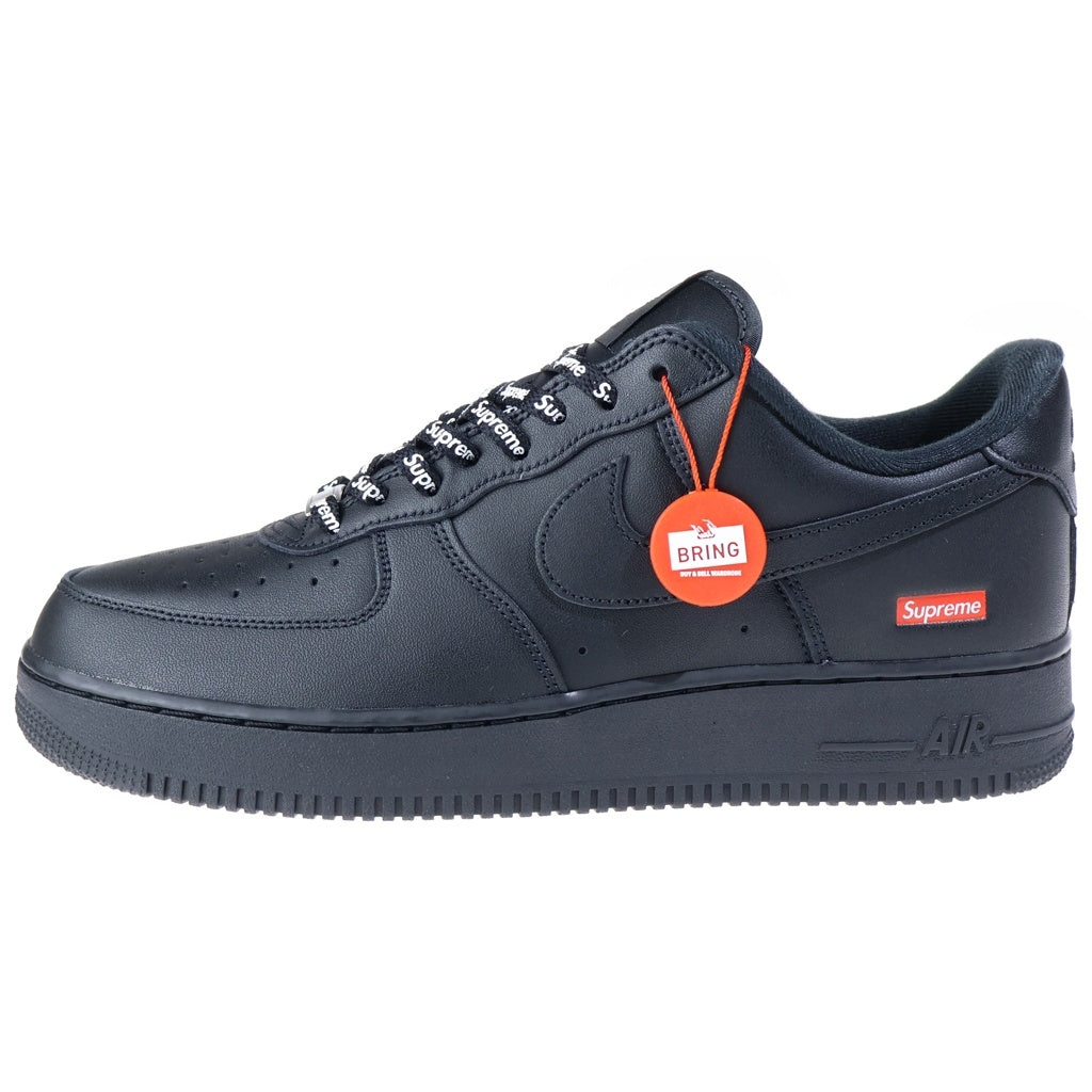 NIKE(ナイキ) ×SUPREME AIR FORCE 1 LOW シュプリーム エアフォース1 ローカットスニーカー ブラック US10.5/28.5cm CU9225-001