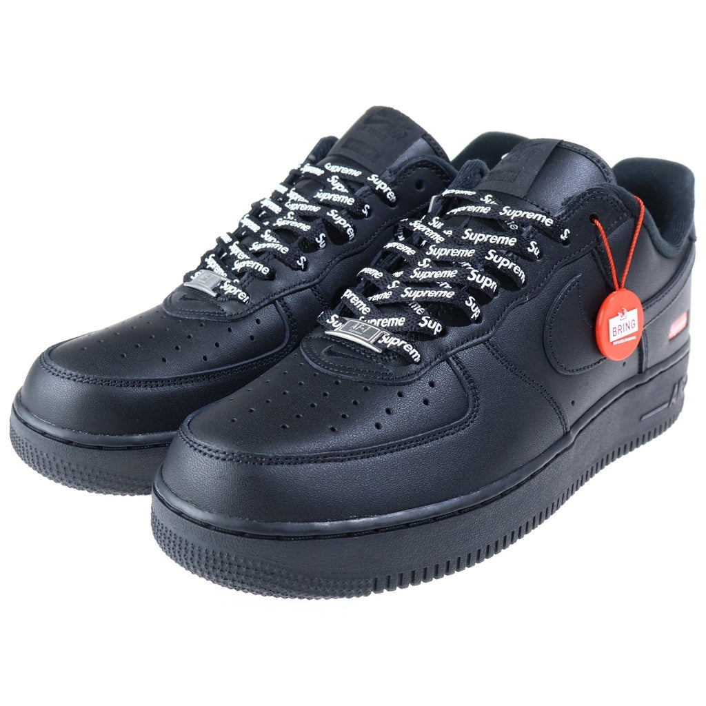 NIKE(ナイキ) ×SUPREME AIR FORCE 1 LOW シュプリーム エアフォース1 ローカットスニーカー ブラック US10.5/28.5cm CU9225-001
