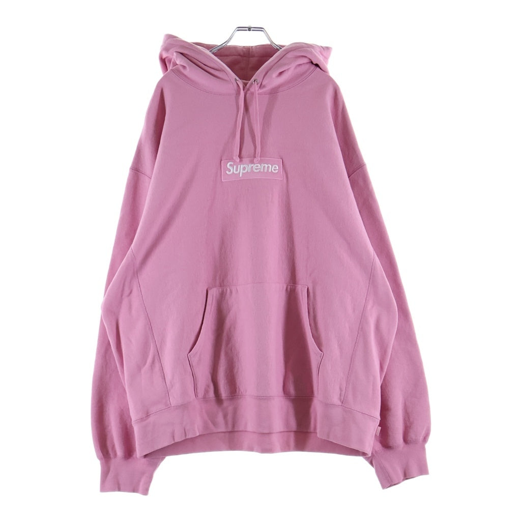 SUPREME(シュプリーム) 24AW Box Logo Hooded Sweatshirt ボックスロゴ フーディー スウェット プルオーバーパーカー ピンク
